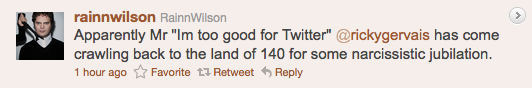 Rainn wilson tweet