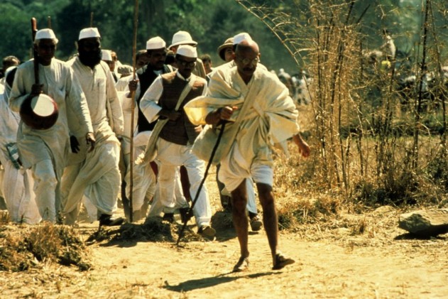 Still from "Gandhi" (1982)