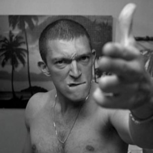Vincent Cassel in La Haine