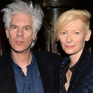 Jim Jarmusch and Tilda Swinton